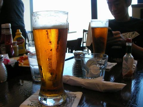 SF空港にてBeer